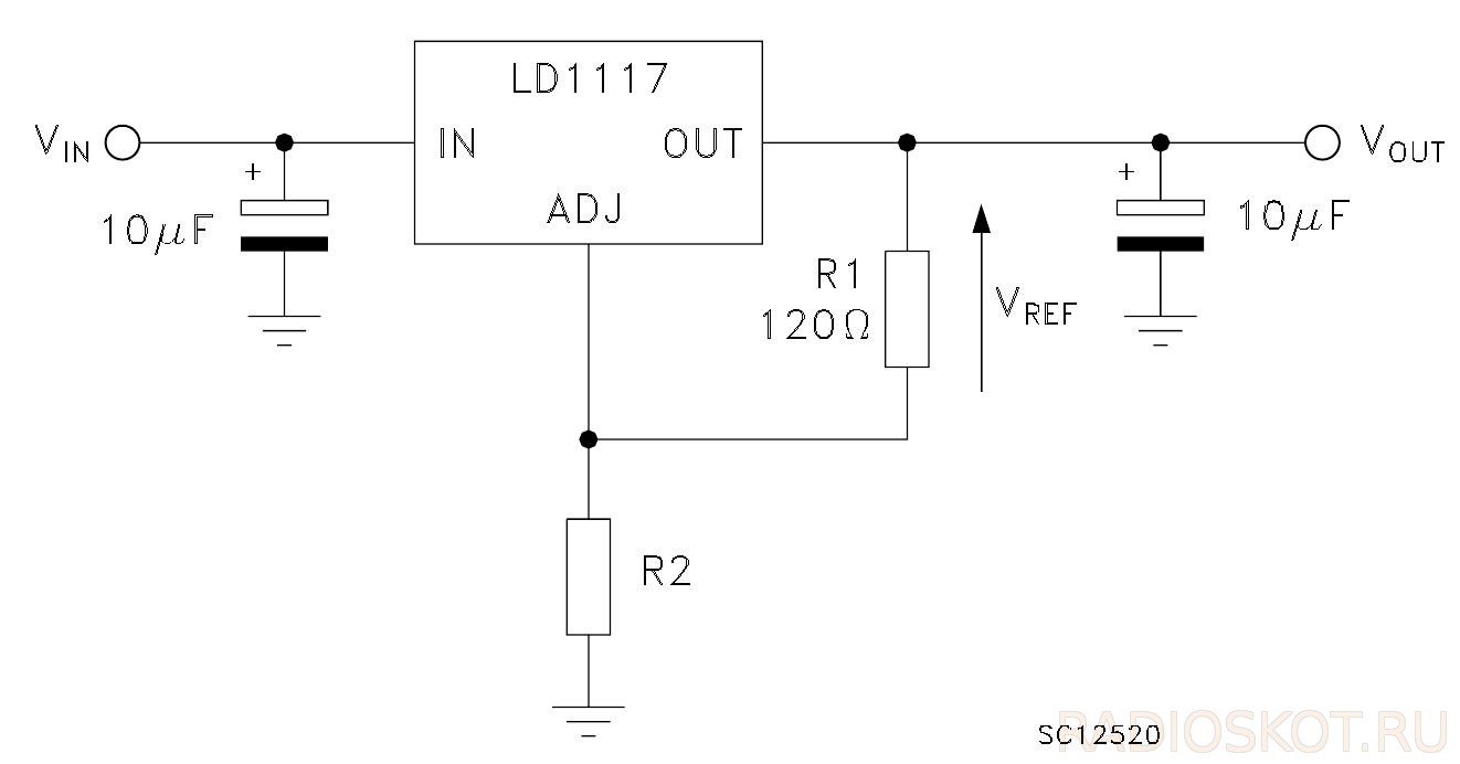 Sc1117dg схема включения