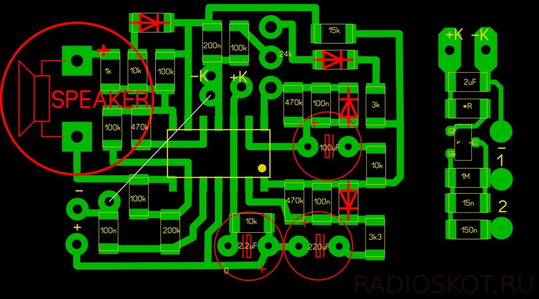 Металлоискатель на lm324 схема