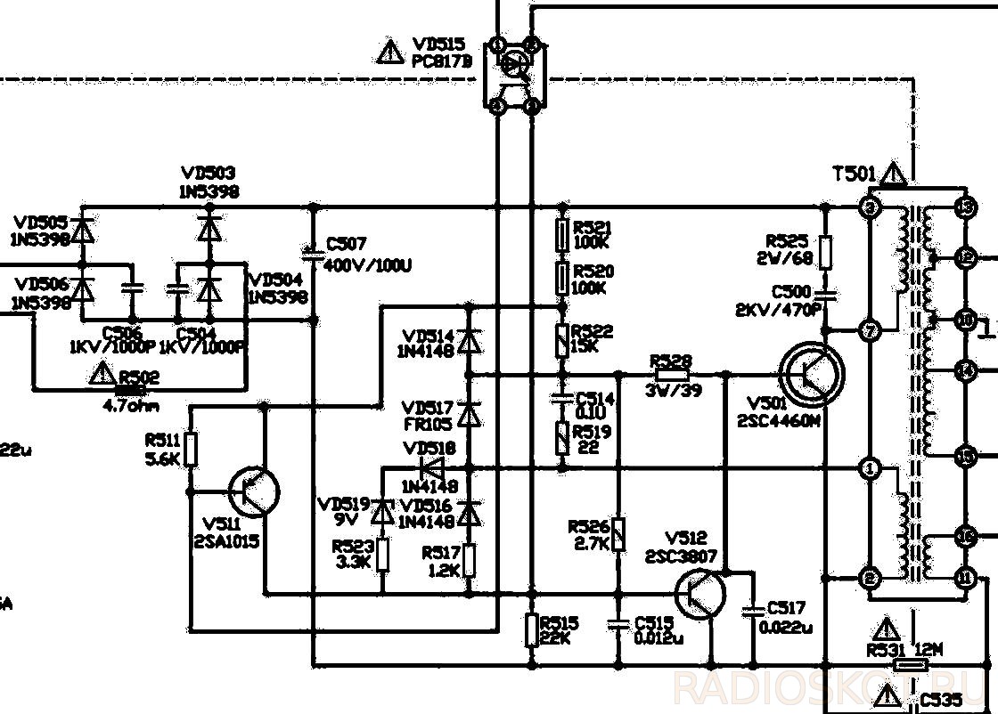 55ctv 733t 22 схема