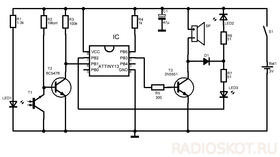 Rcs n2led1 39 схема