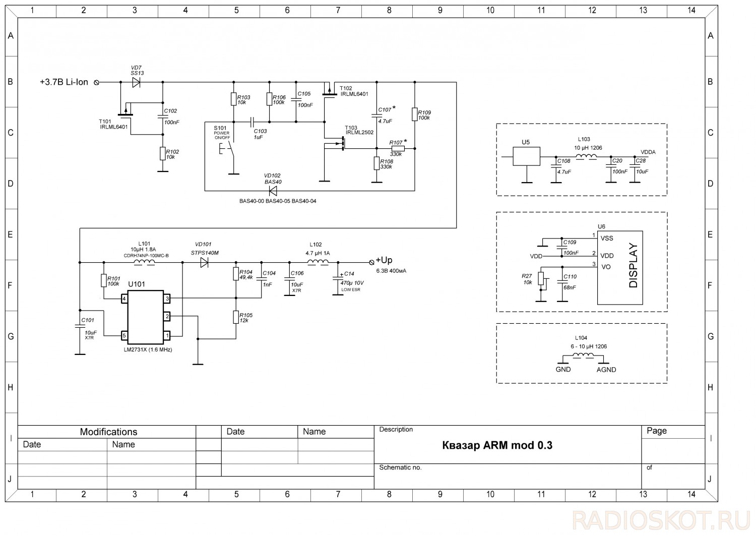 Квазар arm схема