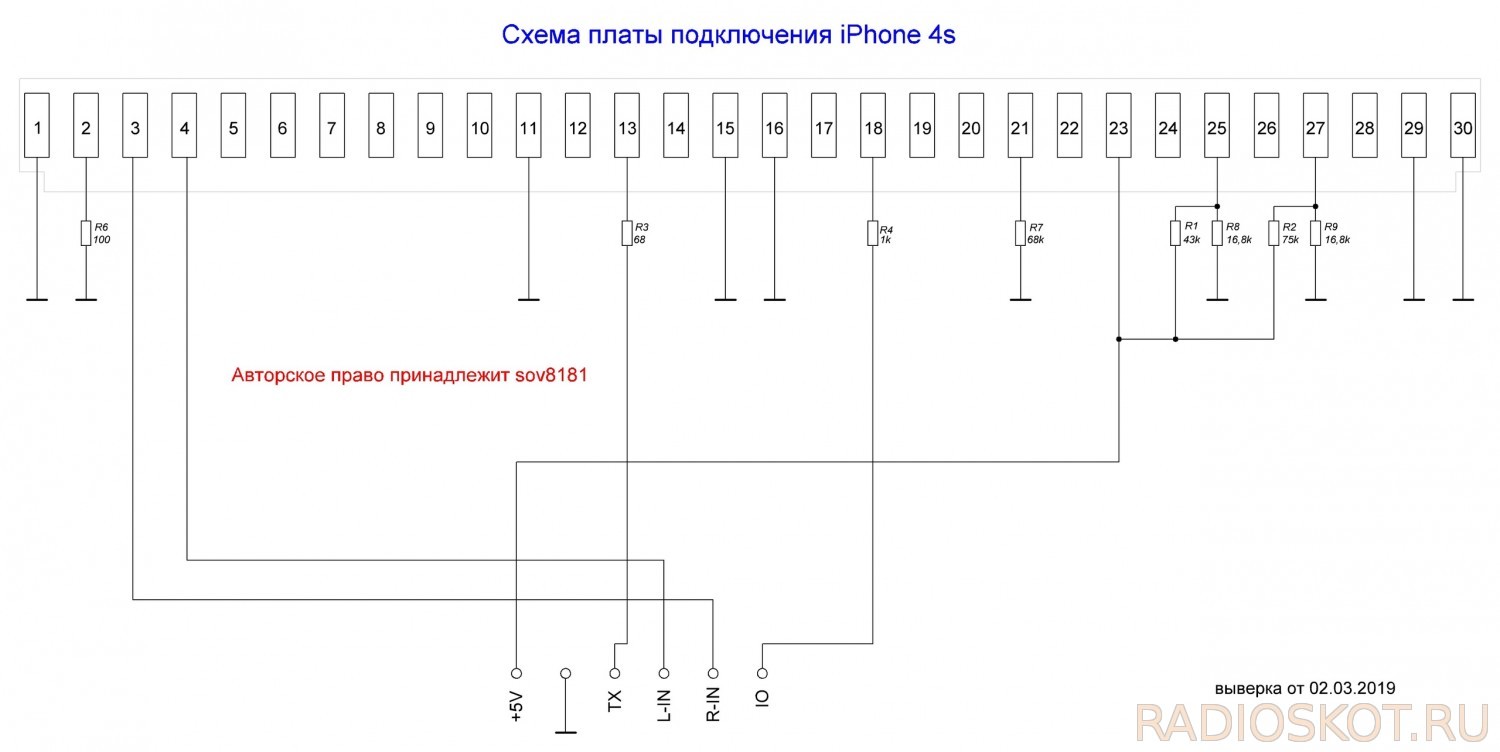 Bk1080 схема включения