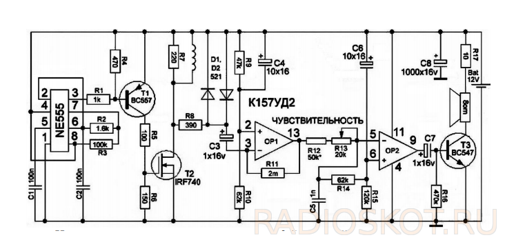 Радиоскот ру схемы