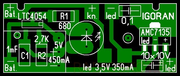 Amc7135 схема включения