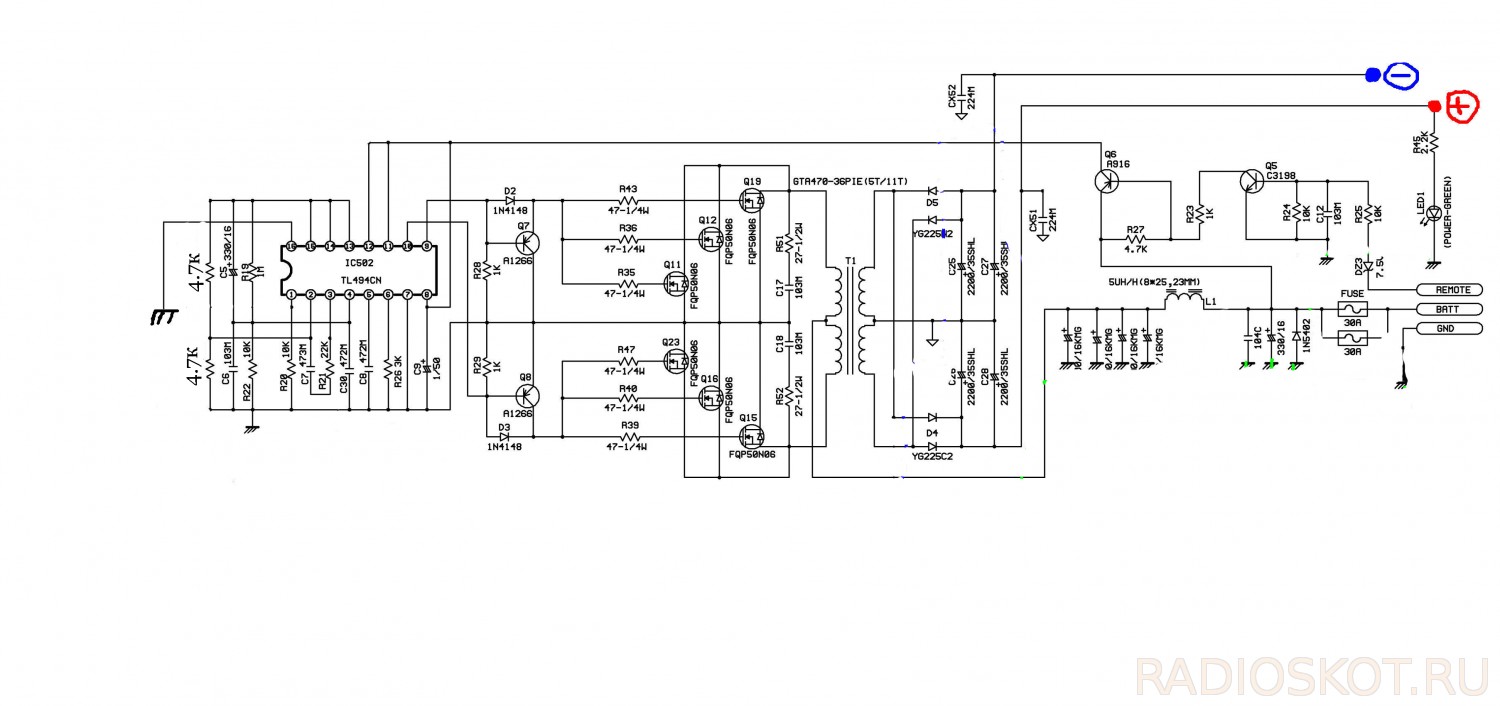 Mbb 302a схема усилителя