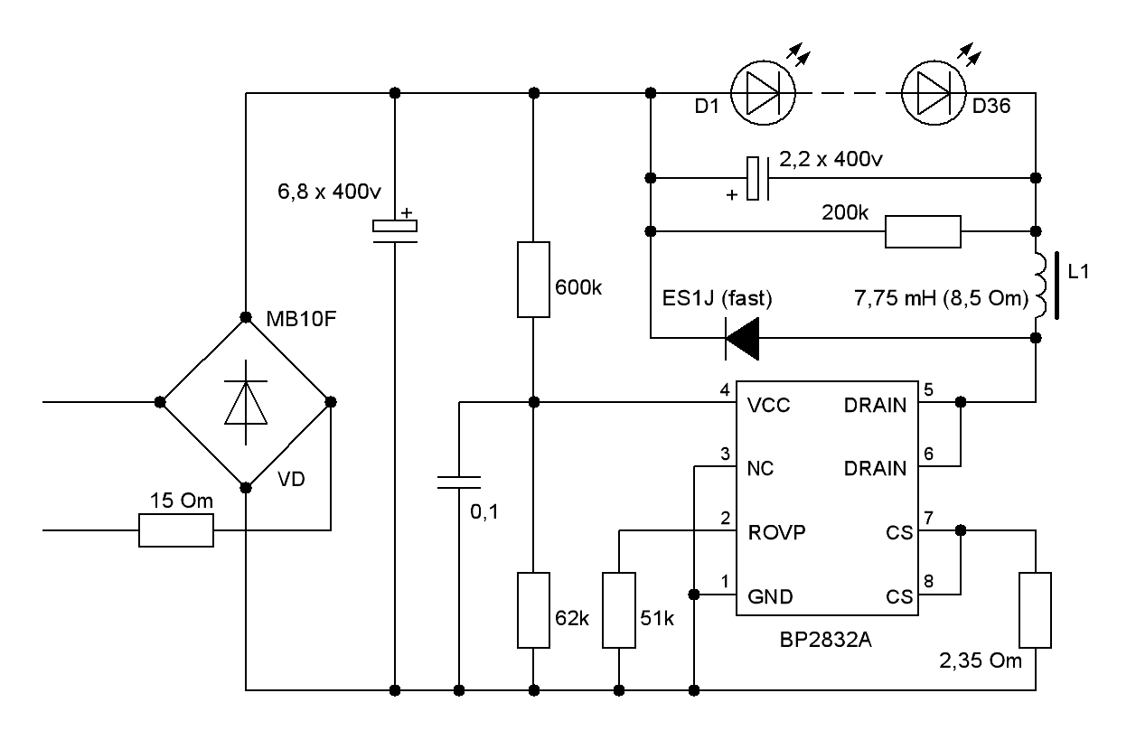 Dp2358 схема включения