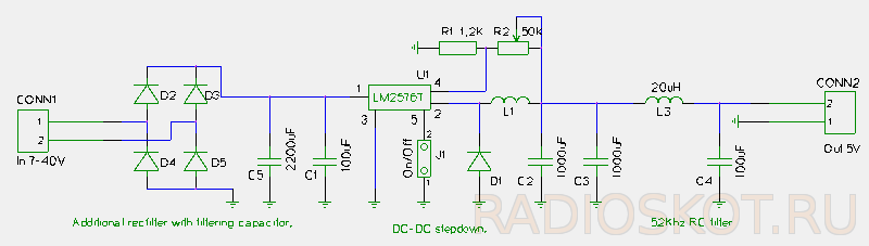 Lm2575bt характеристики схема подключения